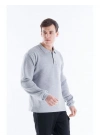 Elegans Polo Sweatshirt Gri