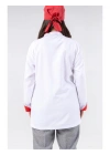 Klasik Aşçı Ceketi Beyaz
