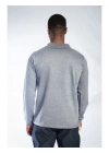 Regular Polo Sweatshirt Gri