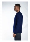 Regular Polo Sweatshirt Lacivert