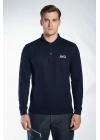 Regular Polo Sweatshirt Lacivert