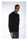 Regular Polo Sweatshirt Siyah