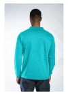 Regular Polo Sweatshirt Turkuaz