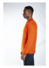 Regular Polo Sweatshirt Turuncu