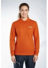 Regular Polo Sweatshirt Turuncu