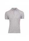 Vetra Polo Yaka T-shirt - Gri Melanj