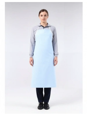 PVC Askılı Önlük Mavi