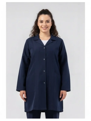 Likralı Kadın İş Önlüğü