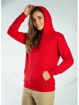 Kapüşonlu Sweatshirt Kırmızı