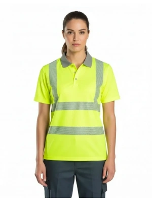 Alaska Hi-Vis Polo T-Shirt Neon Sarı