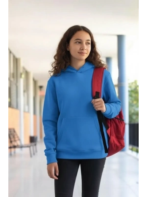 Çocuk Hoodie Unisex Kapüşonlu Sweatshirt