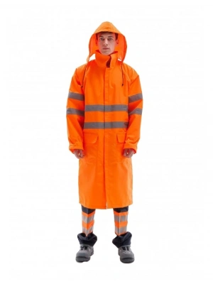 Alaska Hi-Vis Yağmurluk Neon Turuncu