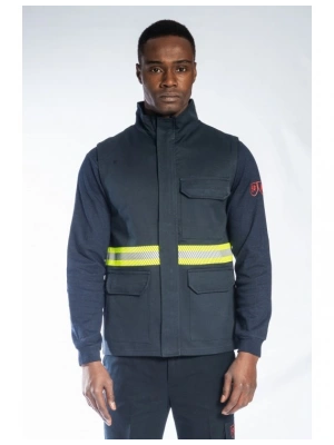 Alev Almaz Yelek Lacivert