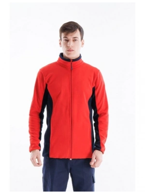 Alp Polar Ceket Kırmızı-Lacivert