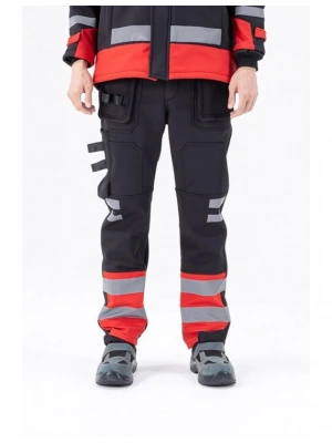 Arrowstar Pantolon Siyah-Kırmızı