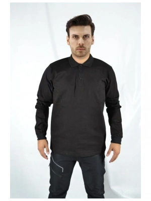 Destekli Kaynakçı Uzun Kollu Sweatshirt