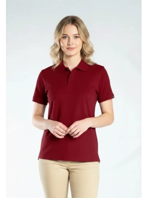 Elegans Polo Pike T-Shirt Bordo