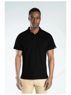 Elegans Polo Pike T-Shirt Siyah