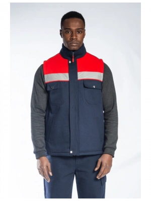 Oscar Yelek Kırmızı - Lacivert