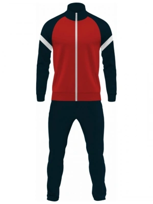 Pike Polyester Kırmızı-Siyah Eşofman Takımı