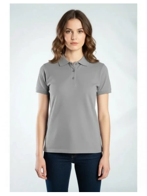 Regular Polo Pike T-Shirt Gri