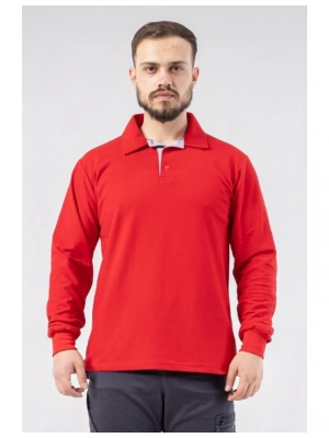 Regular Polo Pike T-Shirt - Kırmızı