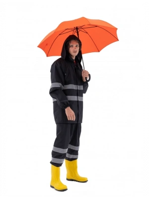 Ripstop Yağmurluk Takım Siyah