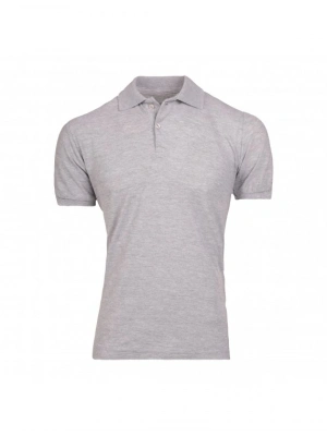 Vetra Polo Yaka T-shirt - Gri Melanj