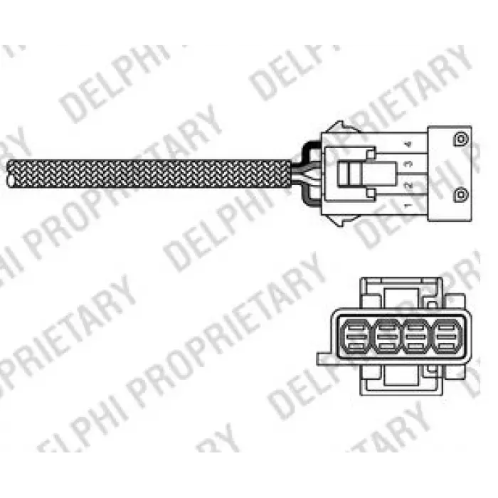 DELPHI ES1079612B1 | Oksijen Sensörü P307 206