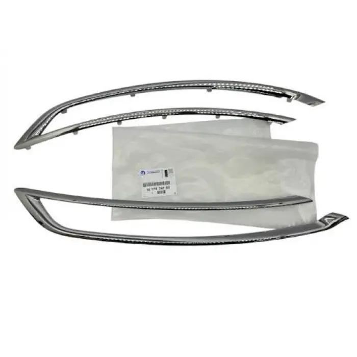 PSA 1617536780 | Gündüz Far Çerçevesi Ön Sağ Nikelajlı Citroen C4 2018-