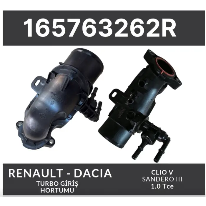 ITHAL 165763262R | Turbo Kompresör Giriş Borusu Megane Logan Duster