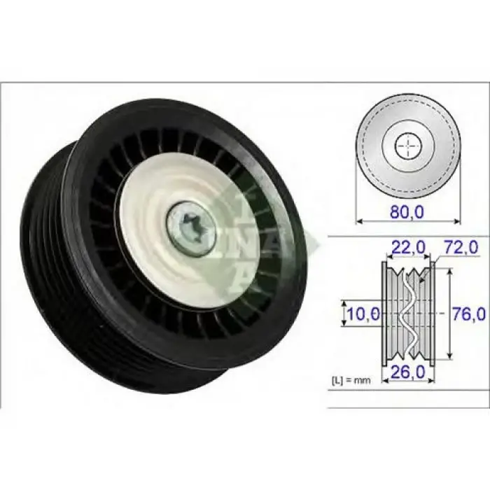 MAIS 8200663046 | Kayış Gergi Rulmanı Renault Clio III Kangoo
