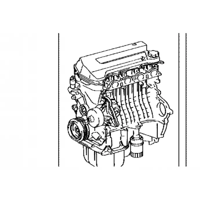 Komple Motor Toyota Corolla 2002-2009 - Toyota 19000-33210
