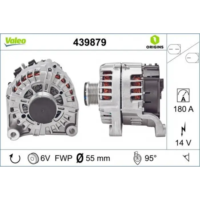 (Siparişe Kapalı) BMW 5 Serisi F10 Kasa Şarj Dinamosu - VALEO 439879