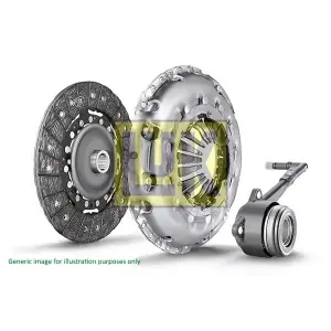 LUK 623354433 | Debriyaj Seti + Hidrolik Rulman Renault Megane III Fluence Laguna