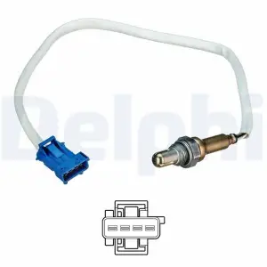 DELPHI ES21244-12B1 | Oksijen Sensörü P307 206