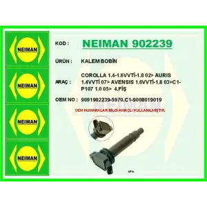 NEIMAN 902239 | Ateşleme Bobin Corolla Avensis Yaris 03-07