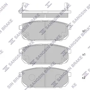 Kia Sorento Arka Fren Balatası 2002-2009 - HI-Q SP1154