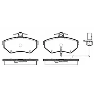 Volkswagen Passat, Audi A4 Ön Fren Balatası 1990-2005 - MGA 55206