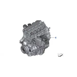 BMW 3 Serisi F30 Kasa Komple Servis Motoru Orijinal - BMW 11002467189