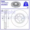 DELPHI BG3622T | Ön Disk Opel Partner Berlingo C4 2008-