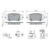 PSA 6501627780 | Ön Balata Peugeot P208 II P2008 C4 19-