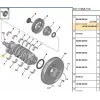 PSA 9674164180 | Krank Mili Peugeot P206-P207-P301 P308 P3008 P508 04-