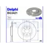 DELPHI BG3421 | Ön Disk Citroen C-Elysee C4 C3 I 12-