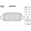 FTE 9005044 | Arka Balata Nissan X-Trail Juke Qashqai I 01-