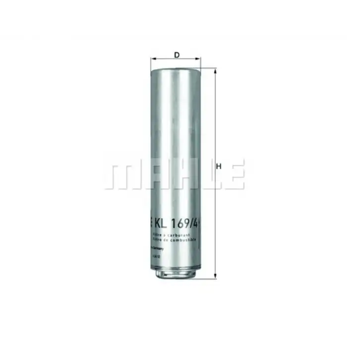 MAHLE MAH.KL169-4D MAZOT FİLTRESİ