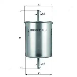 MAHLE MAH.KL2 YAKIT FİLTRESİ