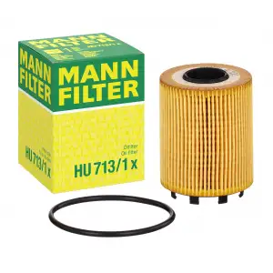 MANN-FILTER HU713.1X Yağ Filtresi Fiat Doblo Albea Palio Linea Fiorino 1.3 Multijet Opel Corsa Astra 1.3 CDTI