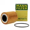 MANN-FILTER HU712.7X Yağ Filtresi Fiat Doblo Linea Fiorino 1.3 Multijet Opel Astra H Corsa C 1.3 CDTI Ortası Çıkıntılı