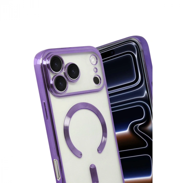 Apple İphone 17 Pro Kross Magneticsafe Kapak - Mor